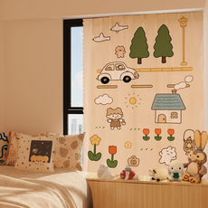 恩熙魔法 漂亮遮蔽簾 + 魔鬼氈 + 綁帶 套組, 17