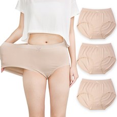 에이원 여성용 빅사이즈 스판 특대 삼각 팬티 A3002 3p