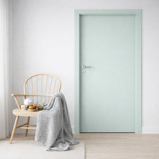 시트몰이 현관문 시트지, 라이트 그린