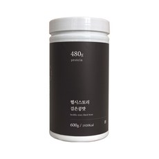 HEALTHY BROS. 大容量蛋白質補給沖泡粉 黑豆口味, 600g, 1罐