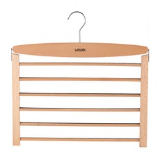 WESSEN 6層褲子衣架, 木頭, 1個