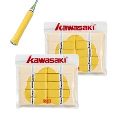 kawasaki 川崎 握把布 ULTRA SOFT 001 10入, 2個, 黃色