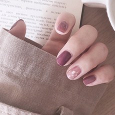 마켓감성 걸크러시 네일 팁, no 25, 4개