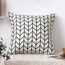 Floz 北歐風格鮮豔色彩抱枕套