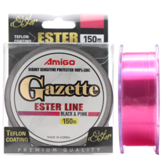 Amigo 가제트 에스테르라인 한치 갑오징어 자작채비 낚싯줄 3호, 핑크, 1개
