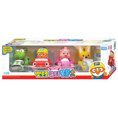 Pororo Cutie Bung Bung Plus 汽車玩具套組, 混色