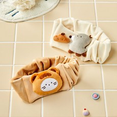 BUTTERSHOP 乾爽洗臉髮帶 2款組 均碼 26*9cm, 1組, 森林咖啡館、Milkcat德智