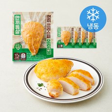 한끼통살 현미 크리스피 닭가슴살 오리지널 (냉동), 90g, 5개, 1개입