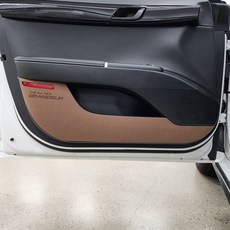 매드라인 스크래치 방지 더뉴 도어 커버 4p 세트, 다크브라운, 디올뉴 그랜저 GN7