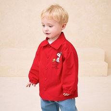 milkmile 兒童史努比翻領夾克