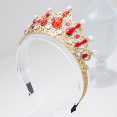 高級皇冠寶石髮箍