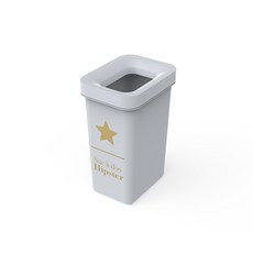 CS Living 圓形垃圾桶 10L, 灰色