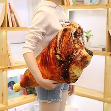 보나라온 쓸데없는 웃긴 선물 인싸 쿠션, 04 구운 돼지 발