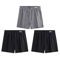 ONE BOY 冰感A級抗菌空氣感寬鬆四角內褲 3件組