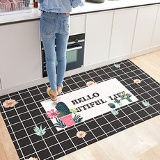 可愛印花防水墊, 你好網格