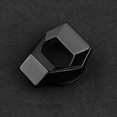 리버폭스 차량용 스타트 시동 클래식 버튼 커버, 블랙, 1개