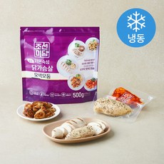 조선미담 저온숙성 닭가슴살 오색모둠 (냉동), 500g, 1개, 1개입