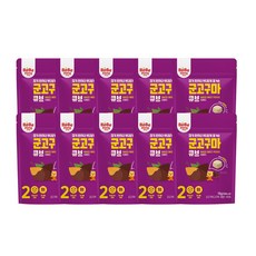 베베당 유아용 군고구마 큐브, 16g, 10개