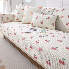 Alleophom 簡潔圖案絎縫沙發墊 L261-0082