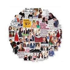 어리마켓 해외드라마 감성 팬시 스티커 50p, 1세트, 5