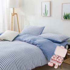 순면 프리미엄 이불커버 B12 + 고정클립 6p, 타입14(이불커버)