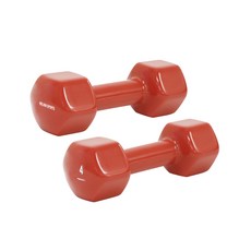 멜킨스포츠 스위티 덤벨 더스티 코랄 2p, 4kg