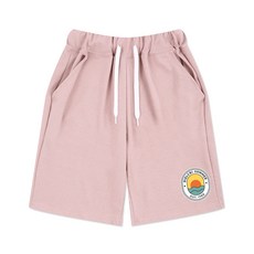 디엘크리 선샤인 로고 트레이닝 반바지