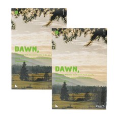 WANNATHIS Photograph Clear Diary萬年筆記本 2入, Dawn