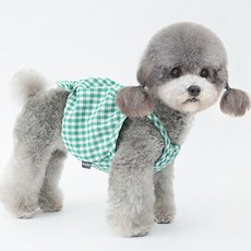 petit dog 寵物療癒短版上衣, 1個, 綠色