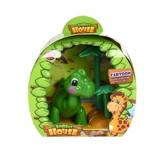 NinoSano Forest House 人偶工作娃娃, 綠色雷龍, 10厘米