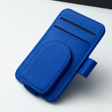 앞날창창 카드 선글라스 홀더, 블루, 1개