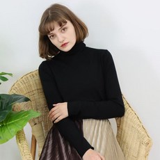 Paperments 女款 8色 日常保暖高領針織衫 12992