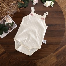 스타도어 리본 슬링 통기성 민소매 바디수트