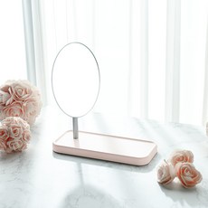 에스앤디자인 플로라 와이드트레이 탁상거울, 혼합색상