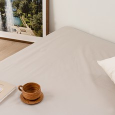 파르페by알레르망 국내 제조 심플 60수 고밀도 바이오워싱 방수 홑겹 매트리스 커버