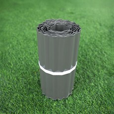 21세기트랜드 그린가드 튼튼 화단분리 철재 잔디엣지 25cm x 600cm x 0.25mm, 그레이
