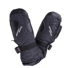 Moby Dick防水防寒板面手套 MD10, 灰色的