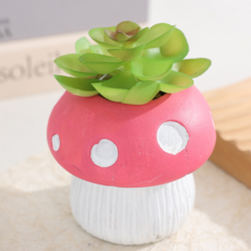 소울리치 예쁜 다육식물 조화 화분타입4, 연꽃, 1개