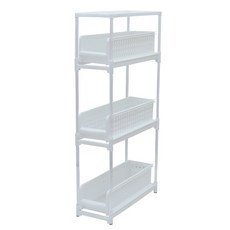 21C Trend 單個轉換小眾抽屜架, 白色的