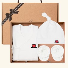 HappyOrganic 2025蛇年有機換季夏季新生兒禮物3件組+禮物盒