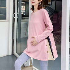 유니크 사이드 리본 티셔츠