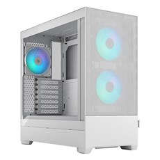 fractal design Pop Air RGB 透明鋼化玻璃中塔白色, 單品