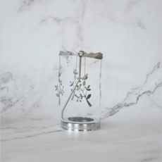 Treova 美麗優雅燭台 5.8, 5.8 銀色 樹上小鳥 8