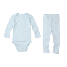 withorganic 舒適針織衫長袖包屁衣+長褲