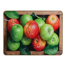 미트라샵 사과 큐빅액자, 골드