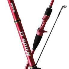 BLACK HOLE 魚竿 Alpha Bass 釣魚竿 S-682M, 混色