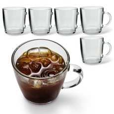 Glasslock 耐熱強化馬克杯, 460ml, 6入