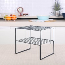 Diver深盤子收納架 小+大組, 深灰色