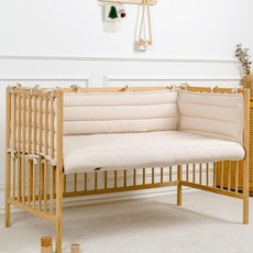 마롤로뜨 아기침대 범퍼가드 이케아, 내츄럴 베이지