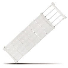 Market Plan 伸縮式寬度可調層架, 白色